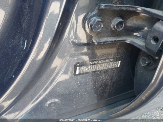 KNDPMCAC2J7483786 KIA Sportage Lx