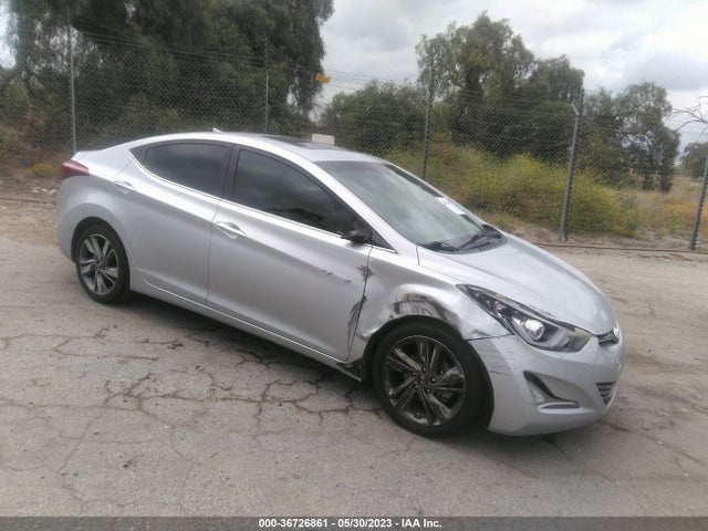 Hyundai Elantra Limited 2014 5NPDH4AEXEH510071 zdjęcie główne