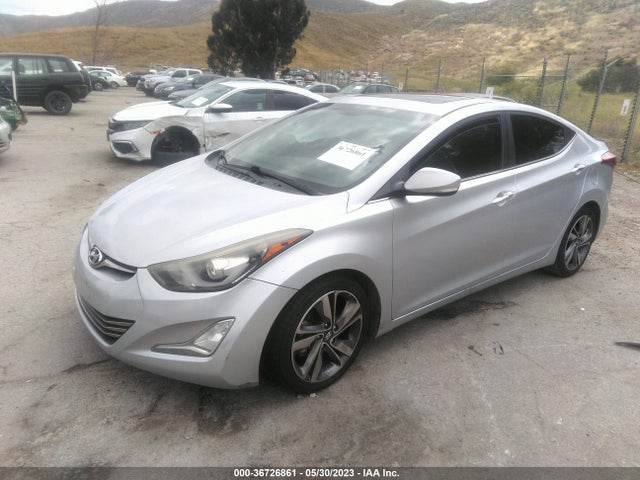 Hyundai Elantra Limited 2014 5NPDH4AEXEH510071 Image 2