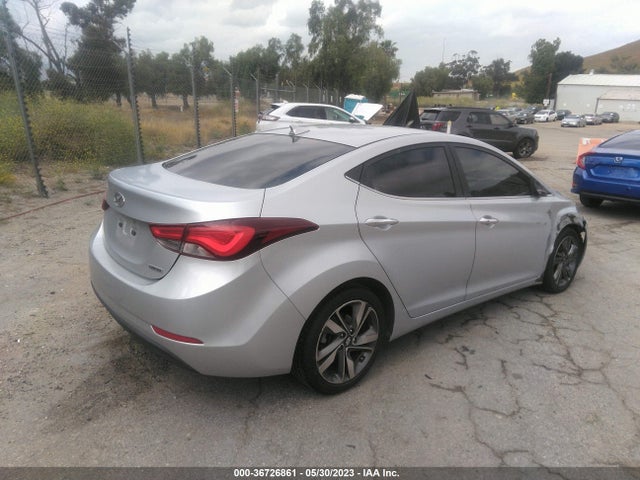 Hyundai Elantra Limited 2014 5NPDH4AEXEH510071 Image 5