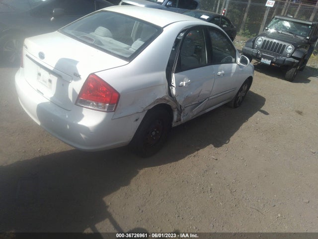 2007 KIA SPECTRA EX VIN: KNAFE121075476444