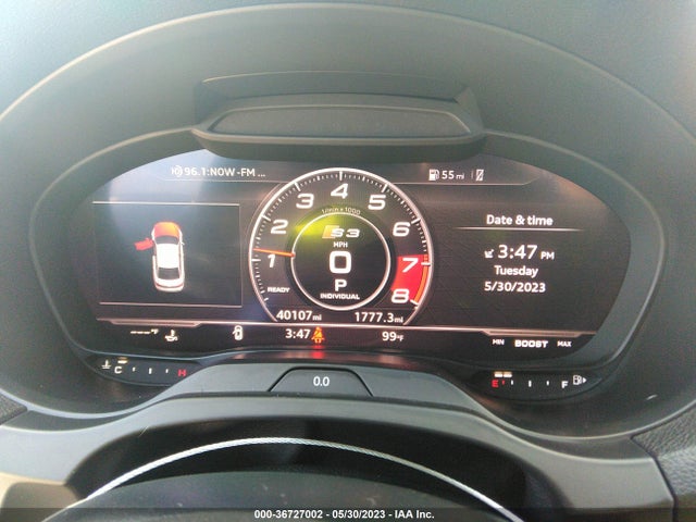 2018 Audi S3, VIN: WAUB1GFF6J1002483