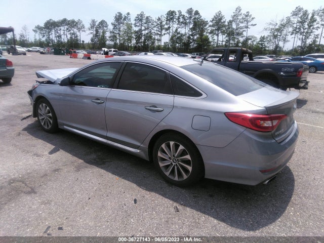 2015 HYUNDAI SONATA 2.4L SPORT VIN: 5NPE34AF2FH027817