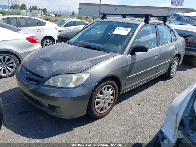 2004 HONDA CIVIC LX VIN: 2HGES15654H520510