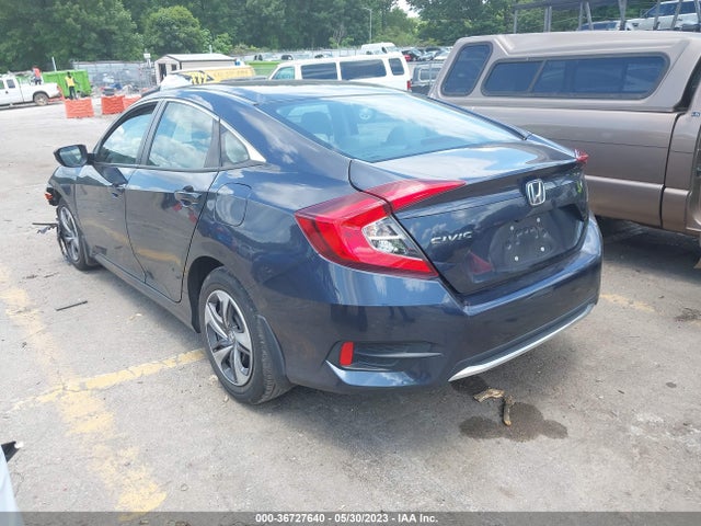 Honda Civic Sedan Lx 2020 2HGFC2F6XLH565656 Image 3