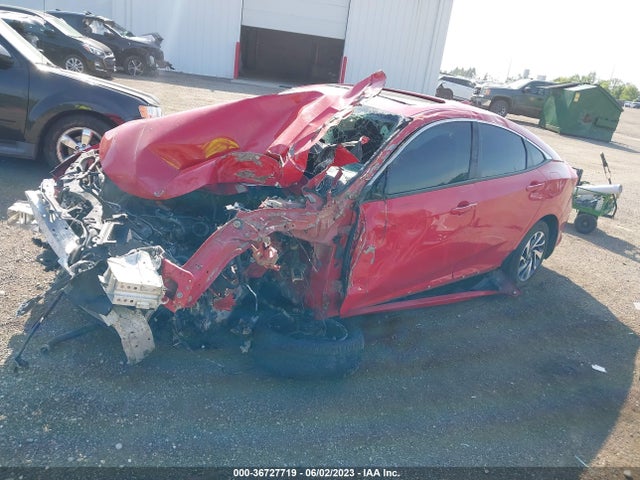 Honda Civic Sedan Ex 2018 2HGFC2F7XJH546224 Image 2