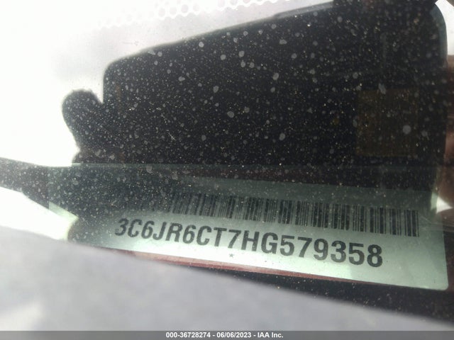 3C6JR6CT7HG579358 RAM 1500 Sport