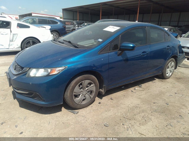 Honda Civic Sedan Lx 2014 19XFB2F57EE086585 Image 2