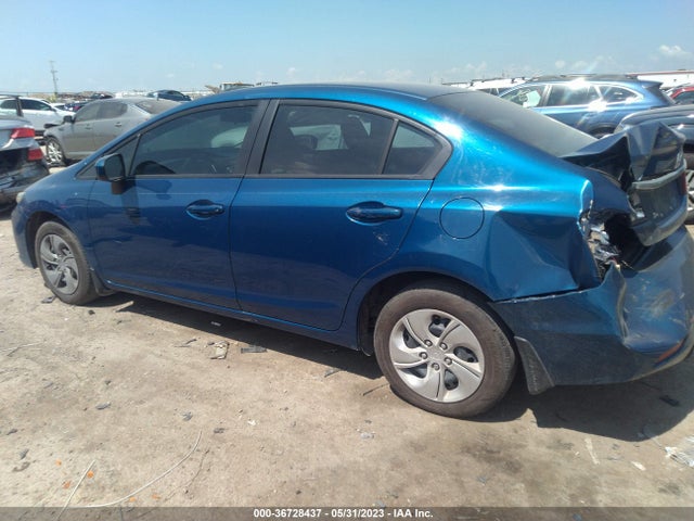 Honda Civic Sedan Lx 2014 19XFB2F57EE086585 Image 3