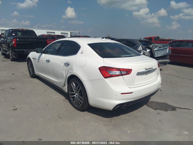 2018 MASERATI GHIBLI VIN: ZAM57XSA4J1293182