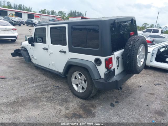 1C4BJWDG9GL129783 Jeep Wrangler Unlimited Sport