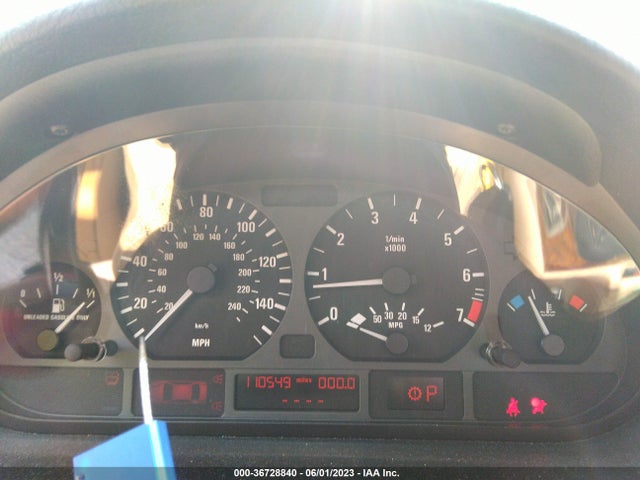 2000 BMW 3 SERIES 323I VIN: WBAAM3347YCA88533