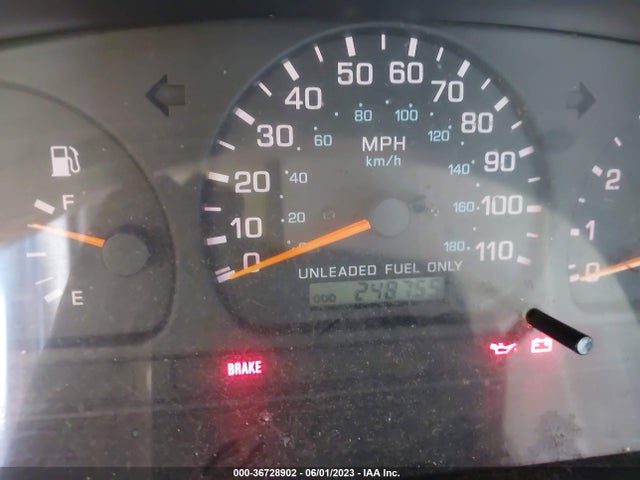 1998 NISSAN FRONTIER 4WD XE VIN: 1N6DD21Y6WC332745