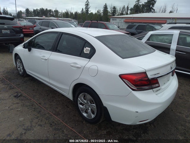 Honda Civic Sedan Lx 2014 2HGFB2F54EH528907 Image 4