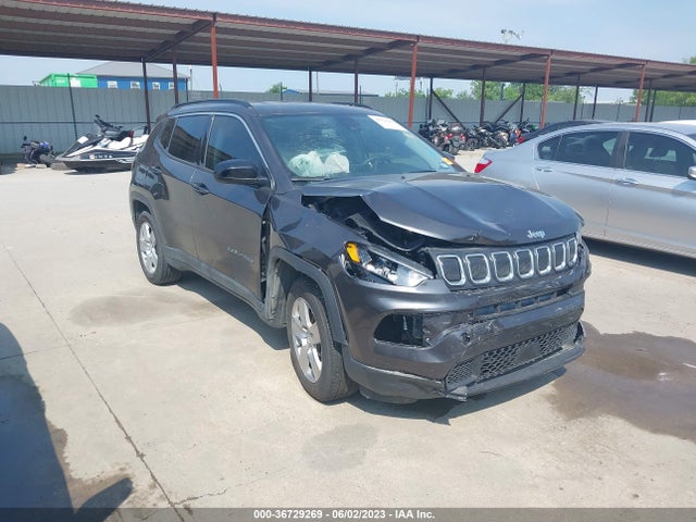 36729269 :رقم المزاد ، 3C4NJCBB0NT202334 vin ، 2022 Jeep Compass Latitude مزاد بيع
