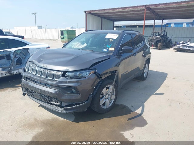 36729269 :رقم المزاد ، 3C4NJCBB0NT202334 vin ، 2022 Jeep Compass Latitude مزاد بيع
