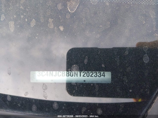 36729269 :رقم المزاد ، 3C4NJCBB0NT202334 vin ، 2022 Jeep Compass Latitude مزاد بيع