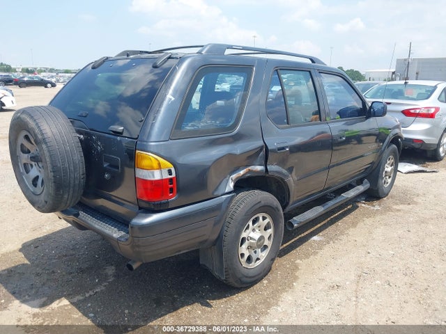 1998 ISUZU RODEO S/LS VIN: 4S2CK58W0W4353227