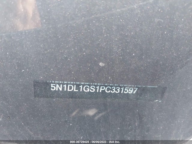 5N1DL1GS1PC331597 Infiniti Qx60 Sensory