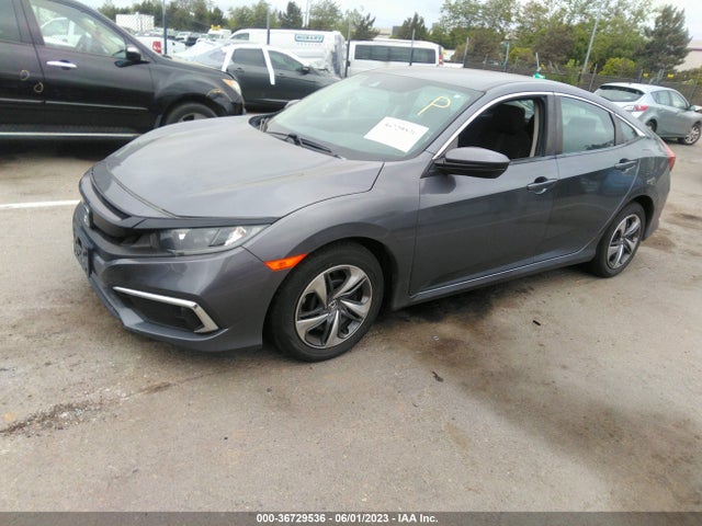 Honda Civic Sedan Lx 2019 2HGFC2F65KH554742 Image 2