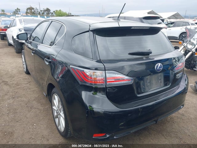 2013 LEXUS CT 200H HYBRID VIN: JTHKD5BH8D2163078