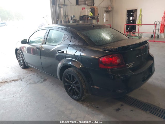 2013 DODGE AVENGER SXT VIN: 1C3CDZCB0DN716168