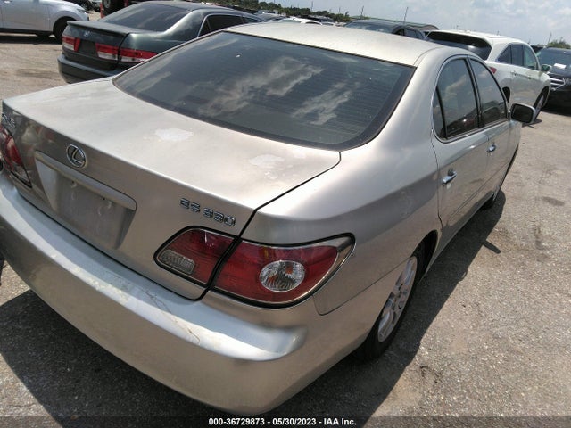 2004 LEXUS ES 330 VIN: JTHBA30GX45042817