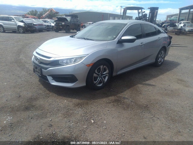 Honda Civic Sedan Lx 2018 2HGFC2F59JH586535 Image 2