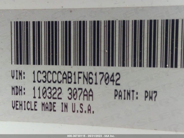 Chrysler 200 Limited 2015 1C3CCCAB1FN617042 Image 10