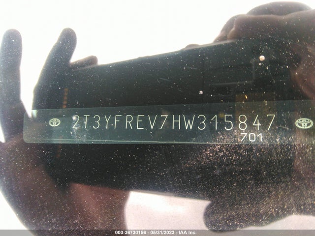 Toyota Rav4 Limited 2017 2T3YFREV7HW315847 Image 11
