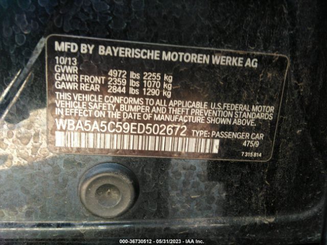WBA5A5C59ED502672 BMW 5 Series 528i