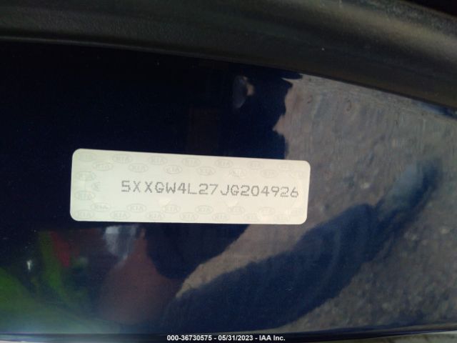 5XXGW4L27JG204926 KIA OPTIMA SX