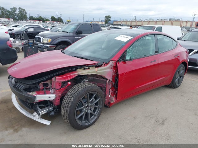 Tesla MODEL 3 2022 5YJ3E1EA4NF373699 Image 2
