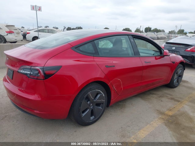 Tesla MODEL 3 2022 5YJ3E1EA4NF373699 Image 4