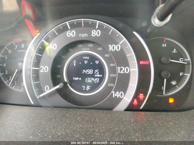 2013 HONDA CR-V EX-L VIN: 2HKRM3H73DH521642