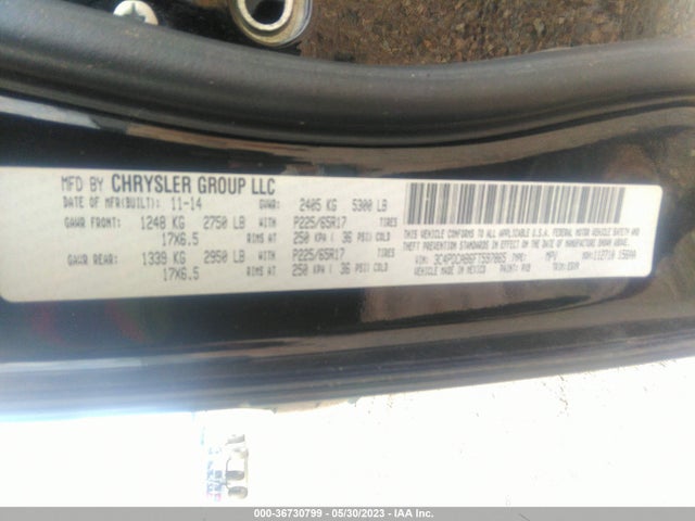 Dodge Journey American Value Pkg 2015 3C4PDCAB6FT597865 Image 9