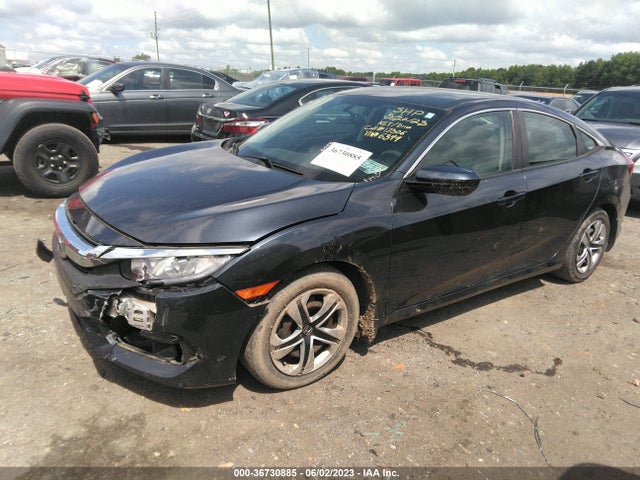 Honda Civic Sedan Lx 2018 2HGFC2F51JH506399 Image 2