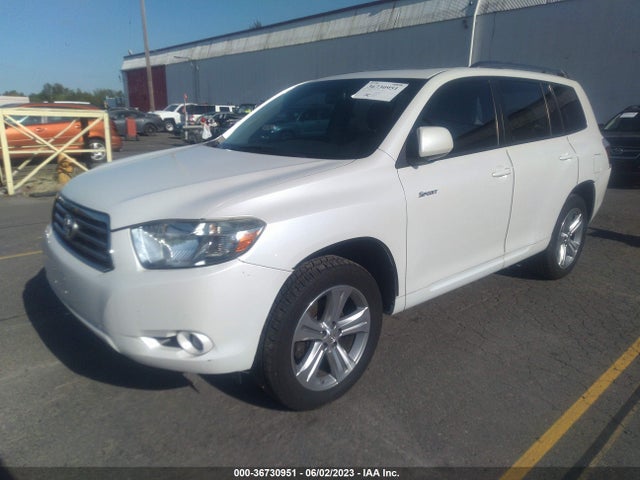 2010 Toyota Highlander Sport მანქანა იყიდება აუქციონზე, vin: 5TDEK3EH5AS002485, აუქციონის ნომერი: 36730951