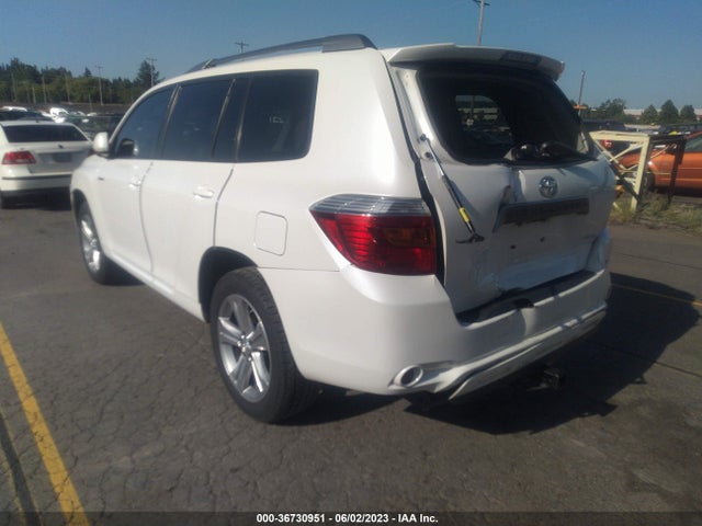 2010 Toyota Highlander Sport მანქანა იყიდება აუქციონზე, vin: 5TDEK3EH5AS002485, აუქციონის ნომერი: 36730951