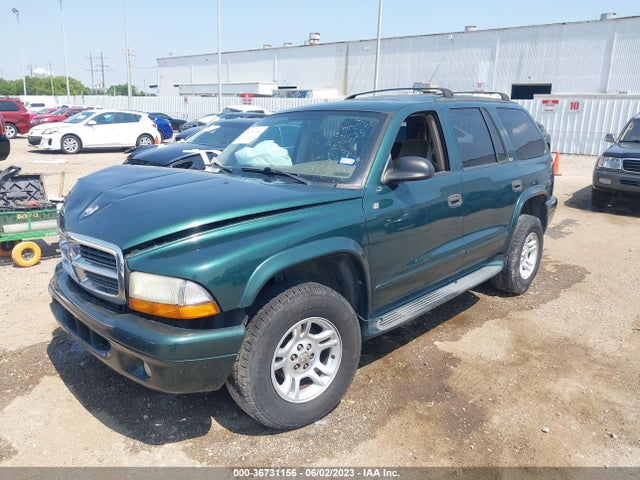 2002 DODGE DURANGO SLT VIN: 1B4HS48N72F172611
