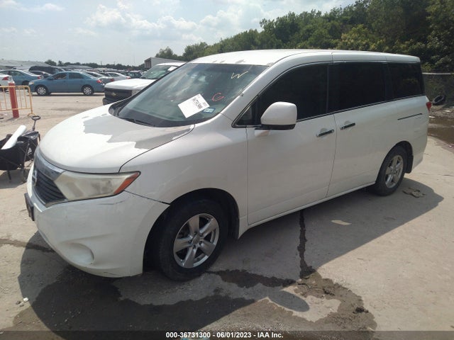 2012 NISSAN QUEST SV VIN: JN8AE2KP7C9033027
