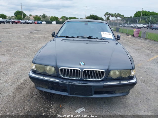 2001 BMW 7 SERIES 740IL VIN: WBAGH83451DP20955