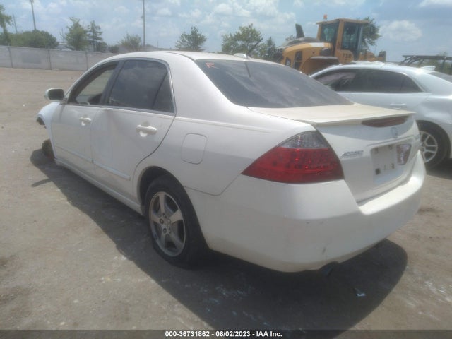2007 HONDA ACCORD HYBRID VIN: JHMCN36427C000549