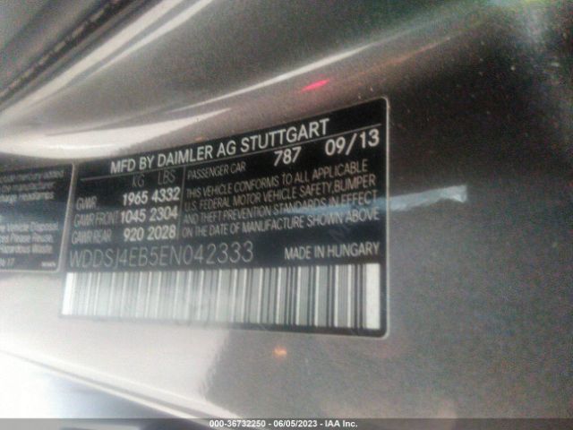WDDSJ4EB5EN042333 Mercedes-Benz Cla-class Cla 250