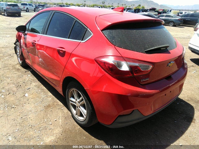2017 CHEVROLET CRUZE LT VIN: 3G1BE6SM9HS589155