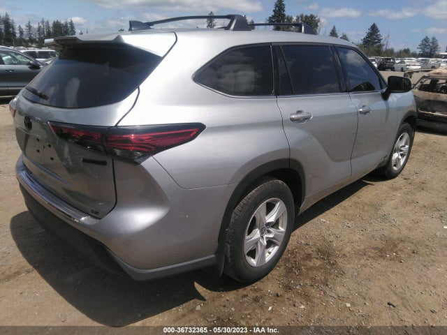 Toyota Highlander Hybrid Le 2022 5TDBBRCH7NS561924 Image 4