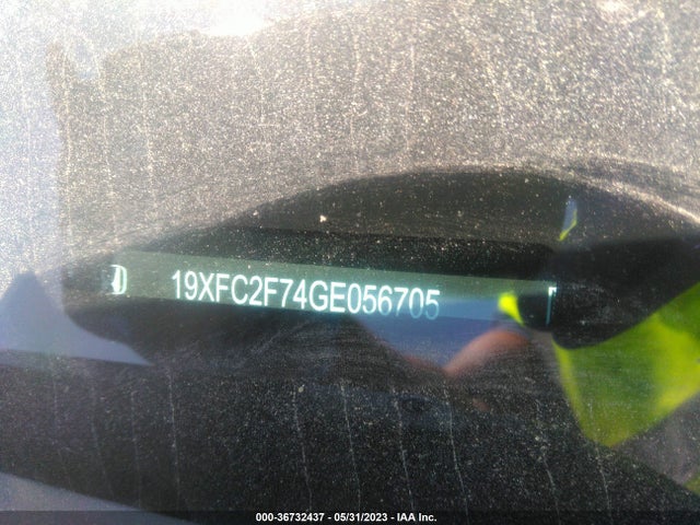 Honda Civic Sedan Ex 2016 19XFC2F74GE056705 Image 9