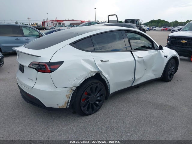 Tesla Model Y Performance 2022 7SAYGDEF1NF521789 Image 4