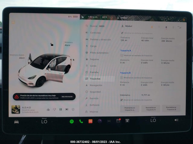Tesla Model Y Performance 2022 7SAYGDEF1NF521789 Image 7