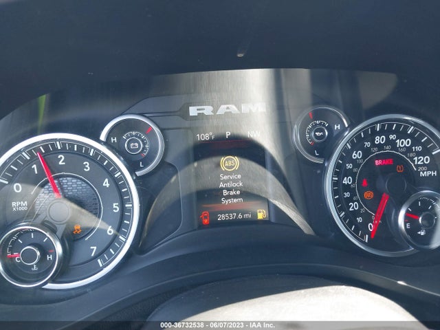 RAM 1500 Big Horn 2021 1C6RREBT3MN708941 Image 9